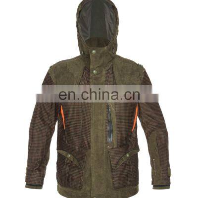 Custom Camouflage Hunting and Fishing Clothes Jacket Waterproof Hunting Jacket Rainproof Jacket photo-3