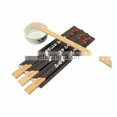 Custom Printed Disposable Bamboo Chopsticks For Sushi Yiyang Paper Covered Chopsticks