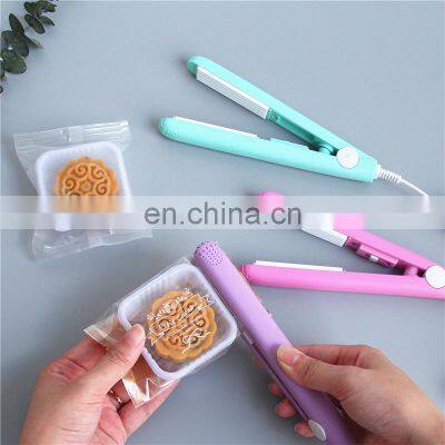 Mini Portable Electric Heat Sealing Machine Creative Practical Household Multifunctional Food Sealer Bag Clip