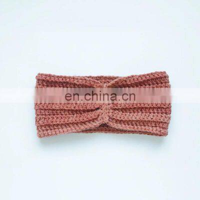 Hot Sale Crochet Headband Pattern, Earwarmer Baby Turban Bonnet For Kid and Adult Vietnam Supplier Cheap Wholesale