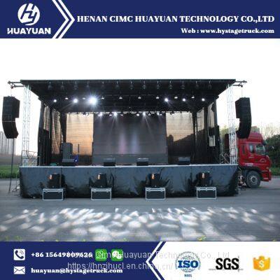 HUAYUAN Mobile Stage Manufacturer S455 Semi Trailer Stage for Outdoor Event photo-4