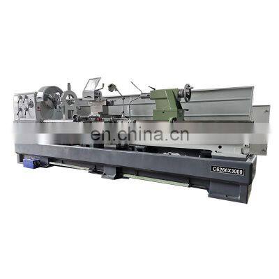 high precision  heavy duty manual lathe C6266x3000 other machine tool equipment for metal turning