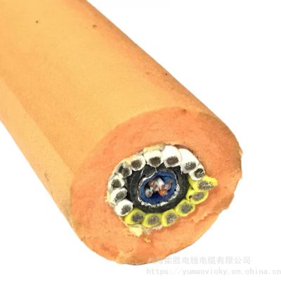 Polyurethane PUR underwater robot ROV cable anti-seawater resistance Marine microbial decomposition watertight cable zero buoyancy