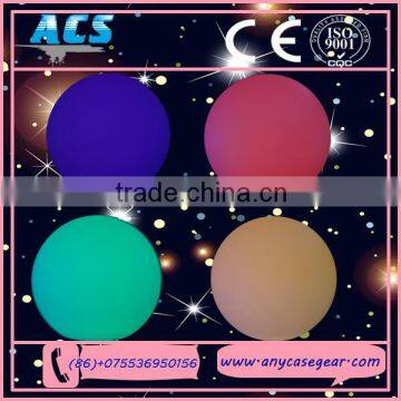 ACS rechargeable PE LED Ball with Remote Control