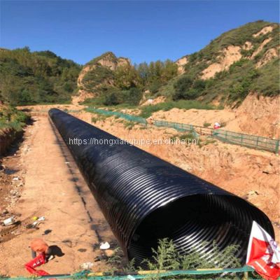 Culvert metal pipe galvanized steel culvert pipe large diameter assemble