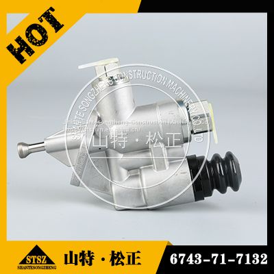 Supply Komatsu PC350-7 excavator fuel pump excavator diesel pump 6743-71-7132