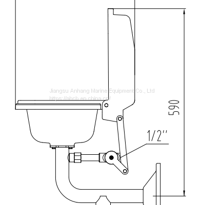 ABS Linked Flip-top Wall-mounted Eyewash