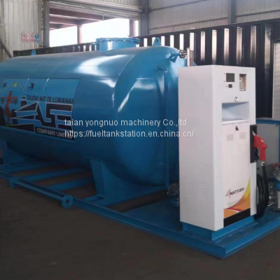 2000l 3000l 5000l mini fuel station Portable fuel tank with dispenser