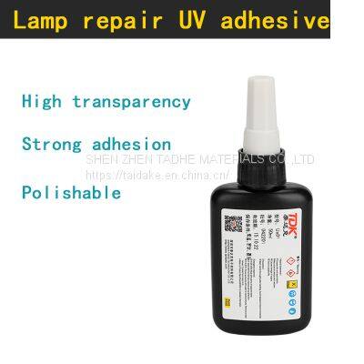 The Shell of the Car Lampshade is Cracked and Has no Marks. The Repair Solution Has High Hardness and Can be Polished to Repair the Surface With UV Resin photo-5
