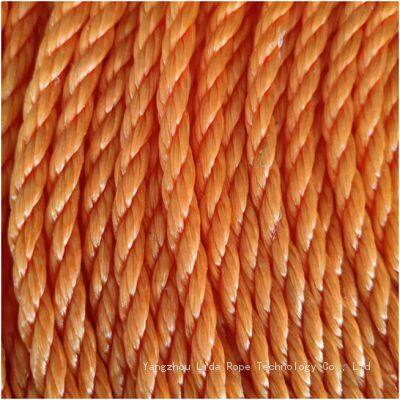 3 Strand PE/Polyethylene Plastic Marine Rope Twisted Cordage photo-3