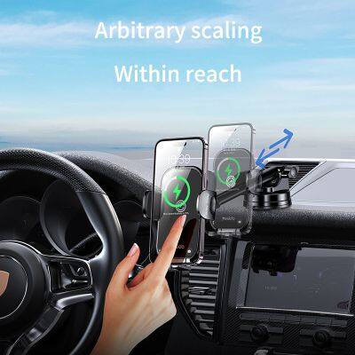 Wireless Car Charger,charger fast smart charging multi wireless Infrared Sensor Car Phone Charger Phone Holder for Phone