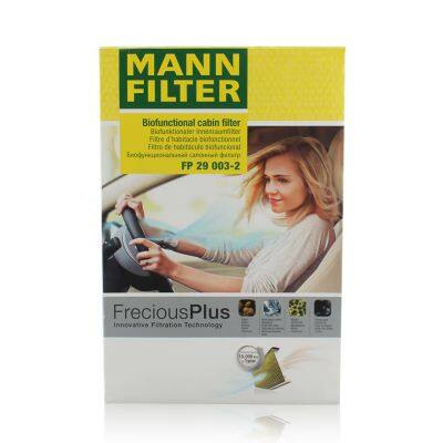 Original Genuine MANN Cabin Filter Car Engine Filter FP29003-2 16 099 989 80 For PEUGEOT