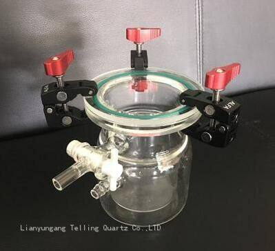 Quartz Glass Reactor in a Double Layer Photocatalytic Reactor With Uv Penetration