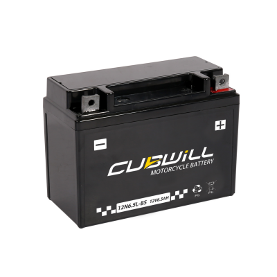 12V Lead Acid 12N6.5L-BS Rechargeable Motorcycle Battery photo-3