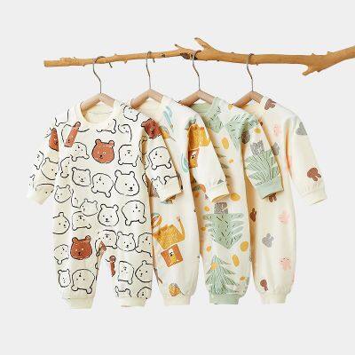 Baby romper onesie jumpsuit baby climb clothes children's pajama pure cotton