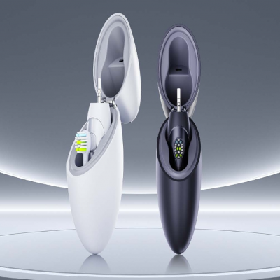 Infly T04C White & Black UV Sterilization Electric Toothbrush photo-5