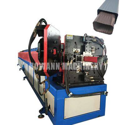 Round and Square Rain Downspout Machine Downpipe Making Machine Pipe Roll Forming Machine