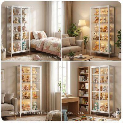 Custom Size Metal Display Cabinet | With Tempered Glass | for Commercial Use | Eco-Friendly & Durable photo-5