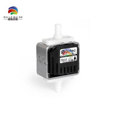 Оригинальный швейцарский прецизионный микронасос GOTEC EKS 17-TP/B 114724 - промышленный электромагнитный насос, используемый в оборудовании струйных принтеров.
