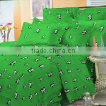 home decor pigment print bed sheet set