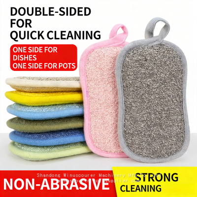 Premium Silver Cleaning Cloth, Non-Scratch Polishing Cloth Household Cleaning Scrubber Sponge photo-4