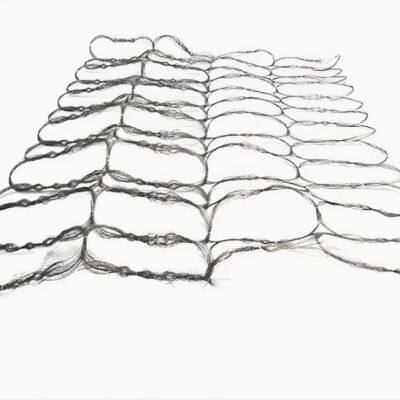 High Quality High Portability Galvanized Inconspicuous Obstacle Fence Net Security Anti tank Mesh Barriers