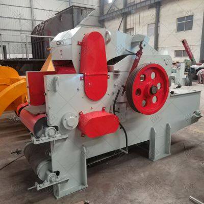 Industrial Wood Chipper for Municipal Waste Management with Dust Collection System