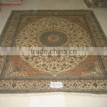 Oriental carpet of boutique handmade silk rug kazakhstan silk rug