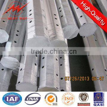Thickness 4mm and 4.5mm Power Pole Electric Telegraph Steel Pole for Sale photo-1
