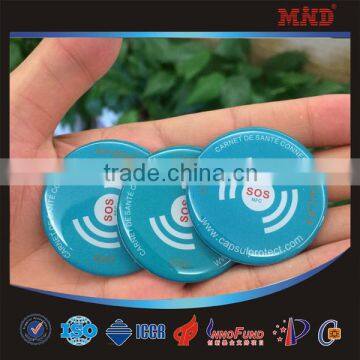 MDT60 LF/HF/UHF rfid epoxy tag