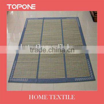 Fashion New design 100% zhejiang good quality printed products bamboo mat and rug