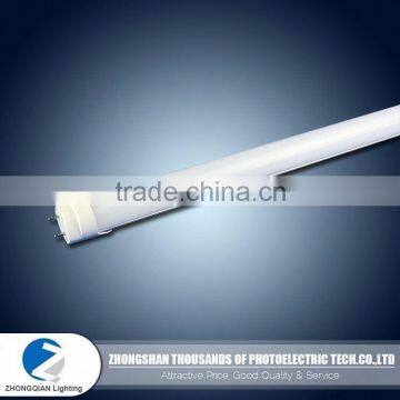 International standard 68LEDs milky round t8 led tube 13w