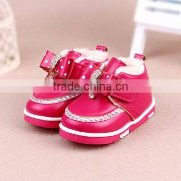 Children's Shoes and Shoes Baby Shoes Baby Shoes With Korean Cashmere Soft Bottom Shoes Baby Winter Shoes