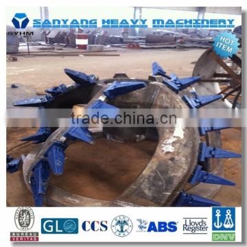 Carbon Steel Draghead Teeth for Trailing Suction Hopper Dredger TSHD