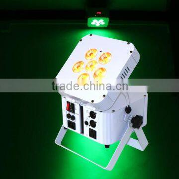 6pcs 6in1 RGBWA+UV LED Par Lighting for Weding Lighting photo-4