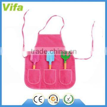 gardening apron with tools set