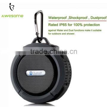(Factory Supply) Small body waterproof speaker bluetooth, Speaker outdoor using, waterproof bluetooth speaker