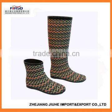 New Fashion Rubber Rain Boots for Women