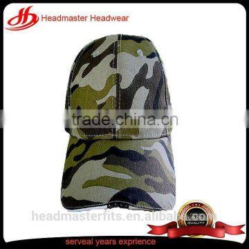 Fashion 6 Panel LED Light Camo Baseball Caps photo-2
