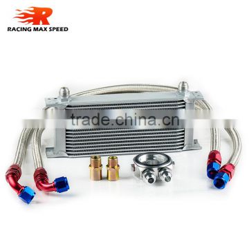 wholesale universal mocal racing car row 16 oil cooler kit motorcycles