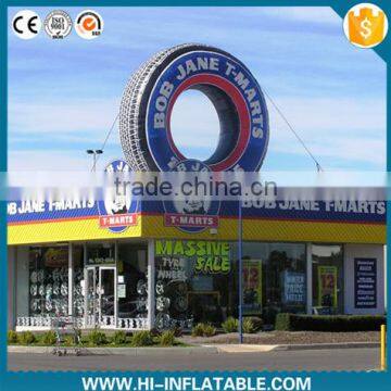 Hot sale tyre replicas inflatable for advertising