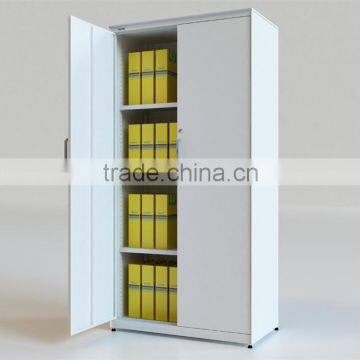 H1800 Metal Swing Door Cabinet With 3 Adjustable Shelves