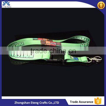 Custom 4C printing 15mm width kids lanyard,polyester lanyard