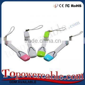 Phone Charging Cables Short Usb Cord Multi Cable With Led Light photo-4