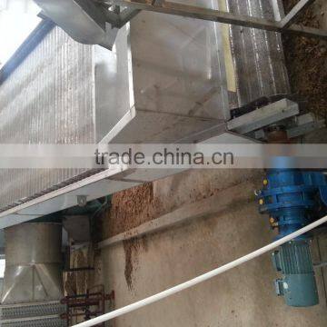 Mesh belt dryer for organic color