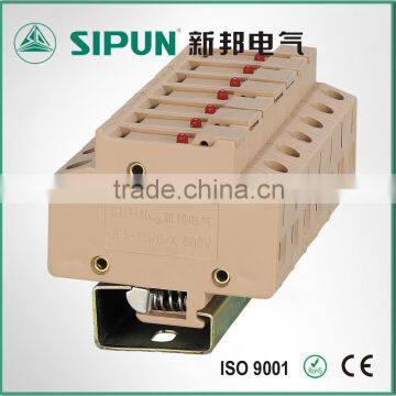 JF5-1.5RDX fuse terminal block with led lamp din rail connector