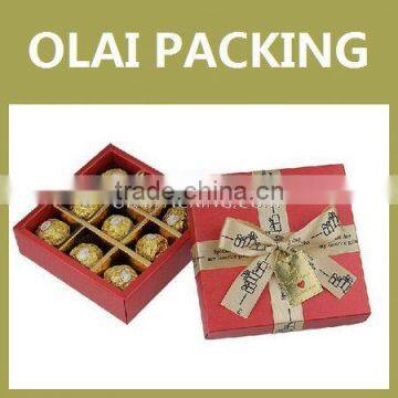 cheap personalized design chocolate box wholesale