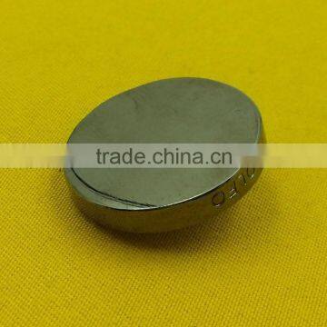 25mm Side Logo Flat Face Metal Shank Button -- MJ2638 photo-5