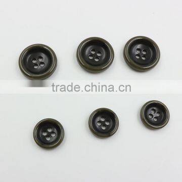 Sedex Audited Factory 2 Pillar Imitation Corozo 4 Holes Fire Proof Urea Button, Urea Button for Suit photo-3