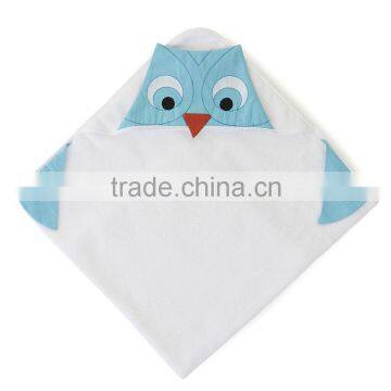 Wholesale High Quality 100% Cotton Hooded Baby Bath Towel